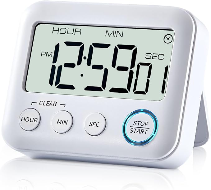 PIAMIG Digital Kitchen Timer Alarm Clock by PIAMIG