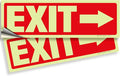 iSYFIX Exit Stickers Signs by iSYFIXPREMIUMSIGNS