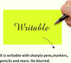STARLIBOO Neon Colored Labels Stickers 3 x 2 Inch, Rectangle Moving Labels - Image 3