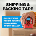Scotch Heavy Duty Packaging Tape, 2 Inches x 800 Inches - Image 2
