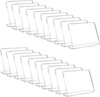 20 Pack Acrylic Mini Chalkboard Signs by AITEE