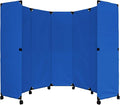 Versare MP10H Portable Folding Wall Partition | Economical 5 Panel Design | by VERSARE