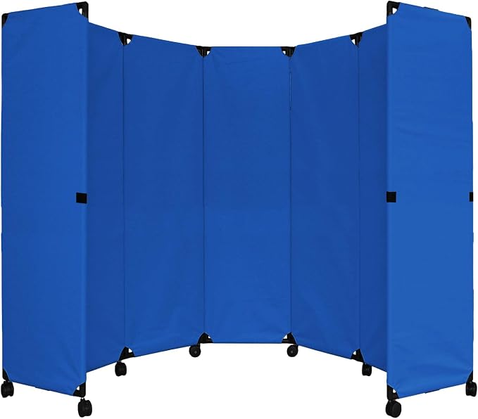 Versare MP10H Portable Folding Wall Partition | Economical 5 Panel Design | by VERSARE