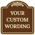 Custom Decorative Sign, Personalized Metal Sign by SigoSigns