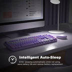 MOFII Wireless Keyboard and Mouse Combo, Full Size 2.4G Plug and Play - Image 5