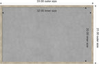Amanti Art Silver Framed Magnetic Board 21x33 Large Vision Board - Image 4