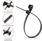 MasiStranth 200 PCS 10 inch Black Zip Ties - Image 4