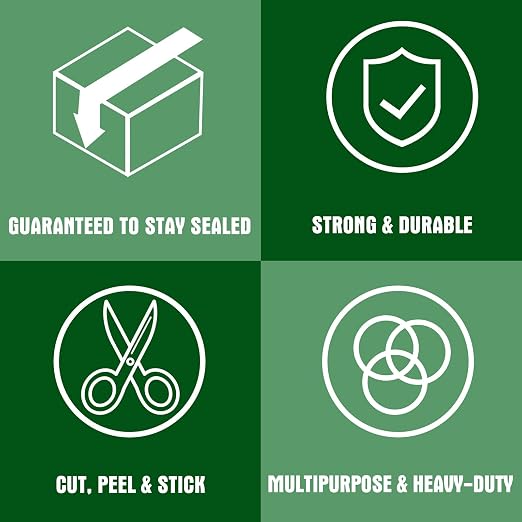 HERKKA Clear Packing Tape, 18 Rolls Heavy Duty Packaging Tape - Image 6