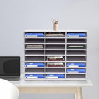 24 Slots Mail Sorters for Office, Desktop Literature Organizer - Image 8