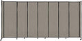 Versare Straightwall Sliding Portable Wall Partition | Freestanding Office by VERSARE