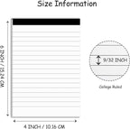 Nichela Notepads Bulk for Daily Planning and Organization of Work – 4 x - Image 2