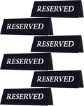 6 Pieces Plastic Reserved Table Sign by Gvhntk