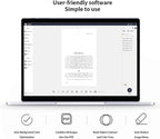 CZUR Aura Pro Portable Book Scanner, A3 Document Scanner, Auto-Flatten & - Image 5
