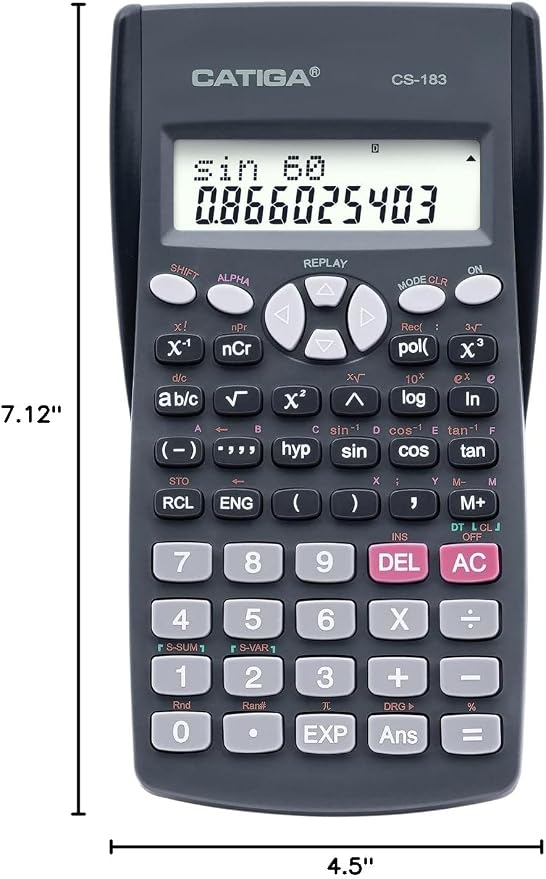 Scientific Calculator 2 Line - Image 8