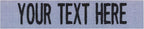 Custom Uniform Name Tapes Solid Colors. Made in The U.S.A. Ships Under 24 by NORTHERNSAFARI