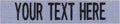 Custom Uniform Name Tapes Solid Colors. Made in The U.S.A. Ships Under 24 by NORTHERNSAFARI