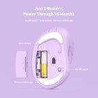 Ergonomic Wireless Mouse with USB Receiver - Image 5