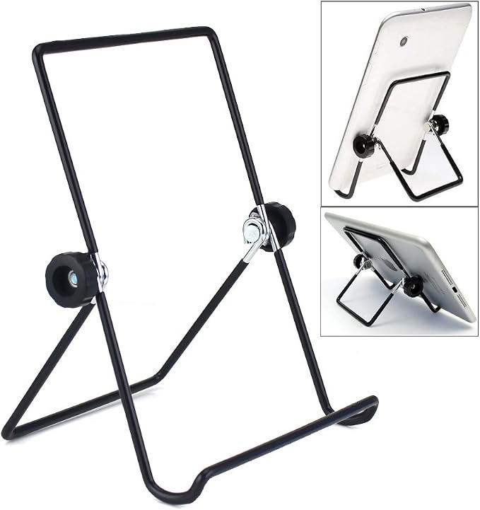 MOACC Tablet Stand, Portable Foldable Tablets Multi-Angle Non-Slip Adjustable - Image 2