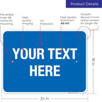 Personalized Custom Blue Background Customize - Image 2