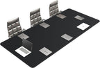 CENNBIE MAX240 94.5" x 39.4" Leather Desk Mat Protector, Extra Large Leather by CENNBIE