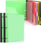 WOT I Telescoping Project Organizer 2-Pack, Refillable Binder by WOTI