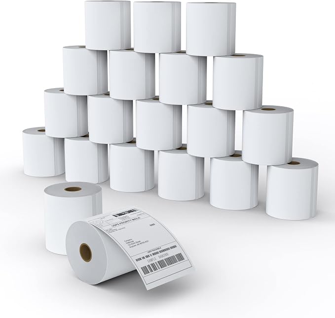 MFLABEL 4x6 Direct Thermal Shipping Labels by MFLABEL
