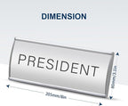 Plecterco 4 Pcs Office Door Signs - Image 2
