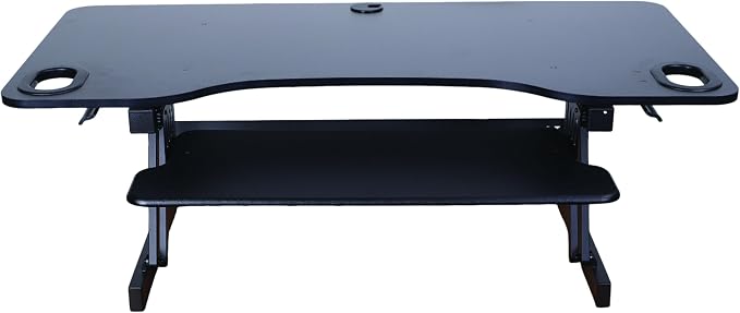 Rocelco 45" Height Adjustable Standing Desk Converter - Image 7