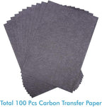 Selizo 100 Sheets Black Carbon Transfer Tracing Paper - Image 2