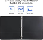3 Ring Binder 1/2 Inch, ViVin Sturdy 0.5"-Round Ring Binder - Image 3
