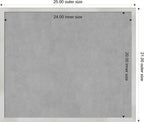 Amanti Art Silver Framed Magnetic Board 21x25 Medium Vision Board - Image 3