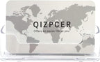 Qizpcer 8 Pack Plastic Business Card Holder - Image 5