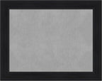 Amanti Art Black Framed Magnetic Board 23x29 Medium Vision Board by AmantiArt