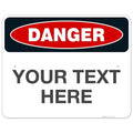 Custom Danger Sign, OSHA Sign, 24x30 Inches, Rust Free .063 Aluminum, Fade by SigoSigns