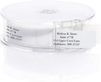 White Personalized Return Address Labels by ArtisticDirect