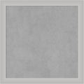 Amanti Art Silver Framed Magnetic Board 23x23 Medium Vision Board by AmantiArt