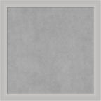 Amanti Art Silver Framed Magnetic Board 23x23 Medium Vision Board by AmantiArt