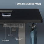 FLEXISPOT One-Piece Electric Standing Desk, 40 x 24 Inches Adjustable Desk - Image 5
