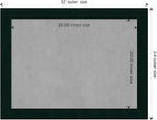 Amanti Art Black Framed Magnetic Board 24x32 Medium Vision Board - Image 4