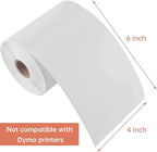 L LIKED 2500 PCS 4"x 6" Thermal Shipping Labels, Compatible - Image 3