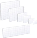 UCEC 7 Pieces Acrylic Stamp Block Clear Stamping Tools Set by UCEC