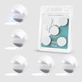 Maveek Magnetic Cable Clips White, Cord Organizer Magnet Silicone Cord by Maveek