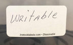 Dissolvable Blank Shelf Life Labels - Image 3