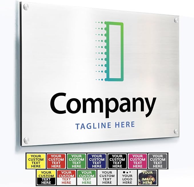 SPEEDYFORMS Custom Outdoor Metal Sign, Personalized Aluminum, Customized Safety by SpeedyOrders