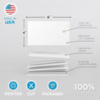 Home Advantage 4x6 Blank Index Cards - Image 5
