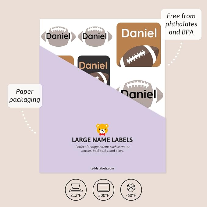 Large Name Labels for Kids - Image 3