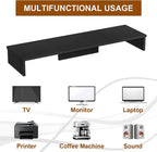 Qupui Dual Monitor Stand Riser, Large Computer Monitor Stand - Image 7
