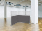 Versare Hush Panel Cubicle Kit | Workstation Partition Walls | Sound Dampening - Image 2