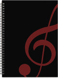 MAXCURY Blank Sheet Music Composition Manuscript Staff Paper Art Music Notebook by MAXCURY