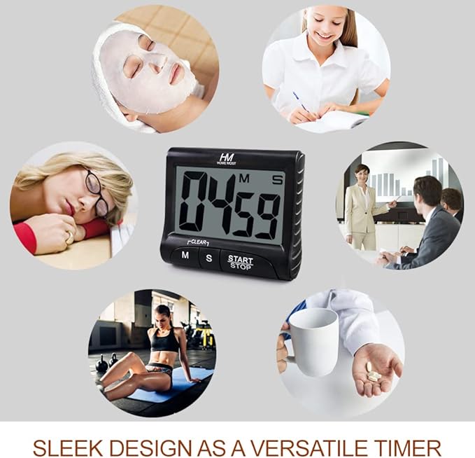 HOME MOST 2-Pack Large Display Kitchen Timer - Image 5